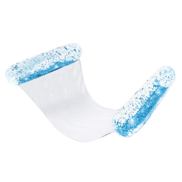 Aqua Glitter Pool Hammock - Picture 4 of 5